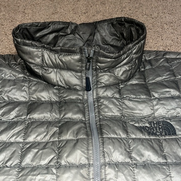 The North Face Thermoball Full Zip Puffer Packable Jacket Gray XXL - Picture 5 of 14